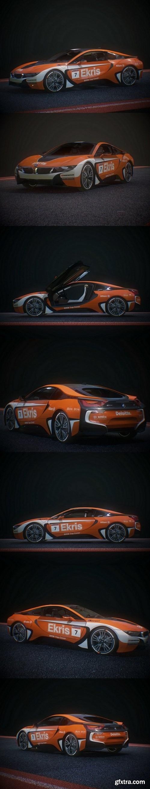 BMW i8 3D Model