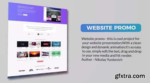 Website Promo - After Effects 84190