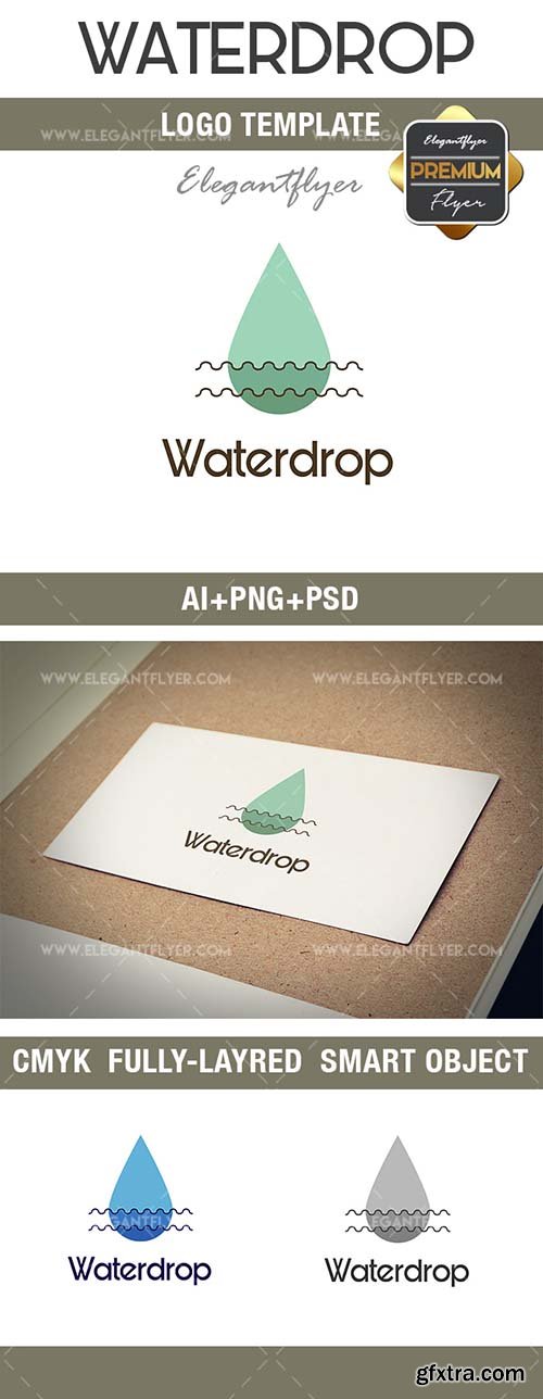 Waterdrop – Premium Logo Template