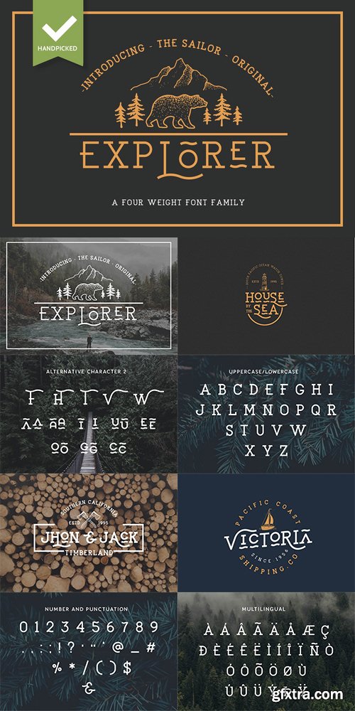 CM - EXPLORER - Sailor Original Typeface 2491826