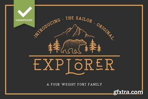 CM - EXPLORER - Sailor Original Typeface 2491826