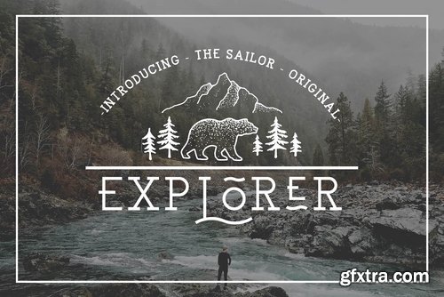 CM - EXPLORER - Sailor Original Typeface 2491826