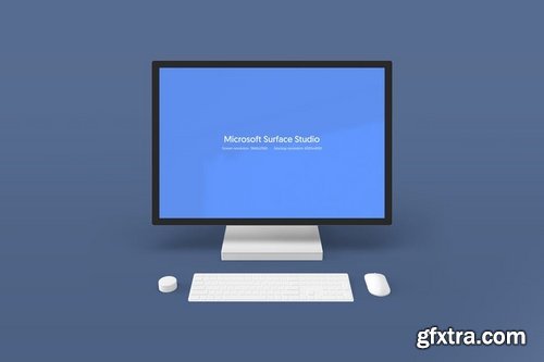 Microsoft Surface Studio Mockups v2 - Photoshop