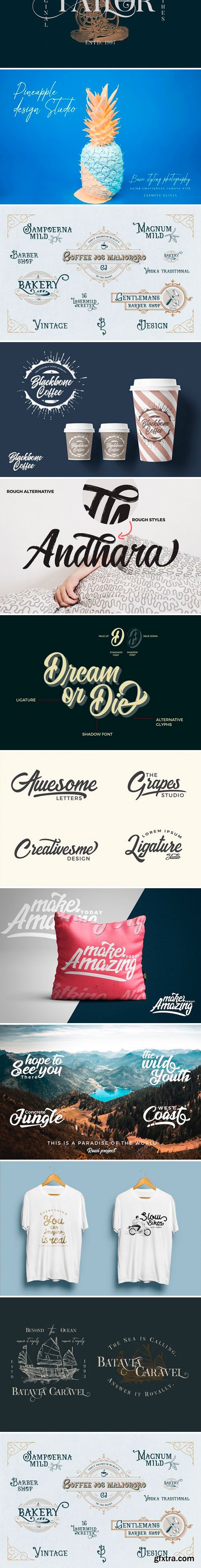 CM - Featured Font Bundle 2536285