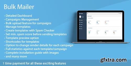 CodeCanyon - Bulk Mailer v1.0.0 - mass email software - 21911958