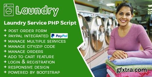 CodeCanyon - Laundry Service v2.4 - PHP script - 18925815