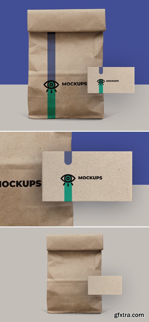 Paper Bag PSD Mockup