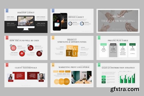 Vegapunk Pitch Deck Powerpoint Template