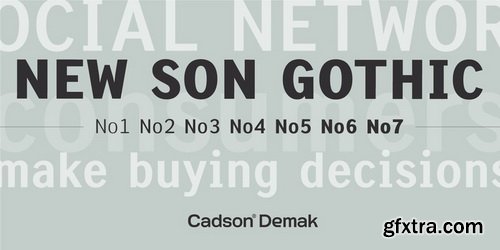 New Son Gothic Font Family