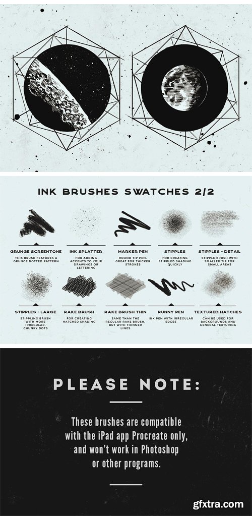 CM - Procreate Inking Brushes - Set of 20 2509667