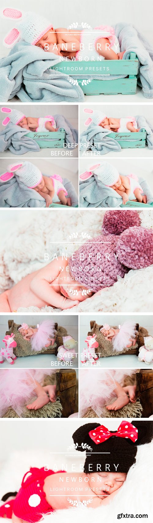 CM - BANEBERRY Newborn Lightroom Presets 2536317