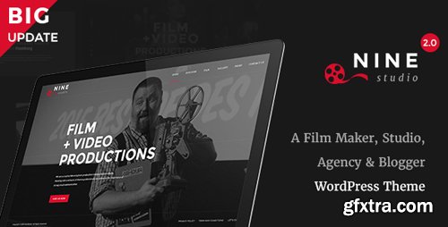 ThemeForest - Nine Studio v2.3.5 - A Film Maker, Studio, Agency & Blogger WordPress Theme - 19303651