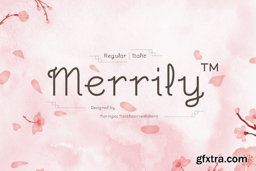 Merrily Font Family