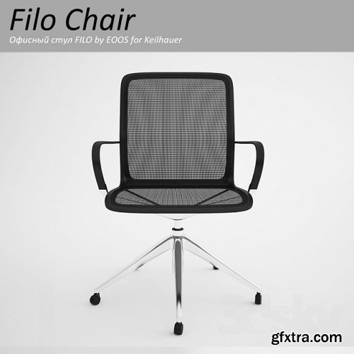 Keilhauer Chair Filo 3d Model