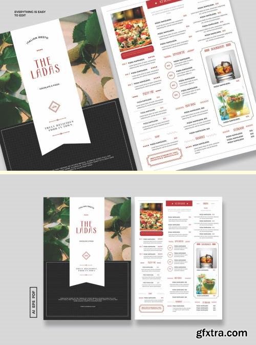 Simple VIntage Menu