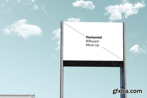 Horizontal Billboard Mock Up