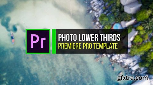 Photo Lower Thirds - Premiere Pro Templates 84733