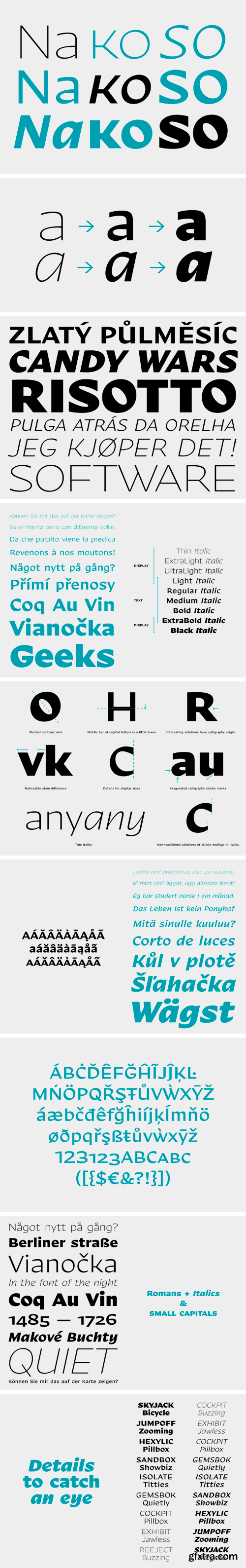 Nakoso Font Family