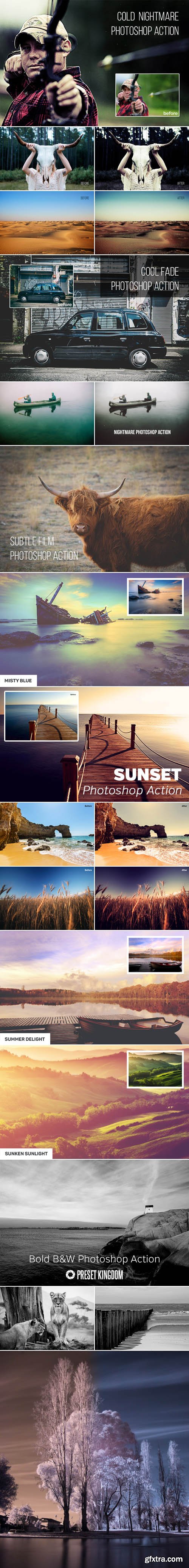 80 Creative & Stylish Photoshop Actions & Lightroom Presets