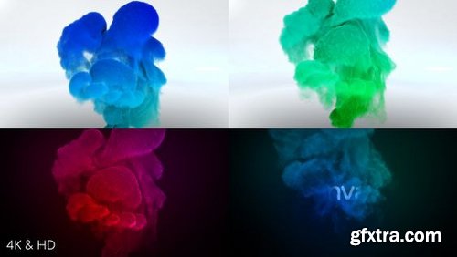 Videohive Colors of Particles Swirls Ident 21069561