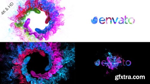 Videohive Colors of Particles Swirls Ident 21069561