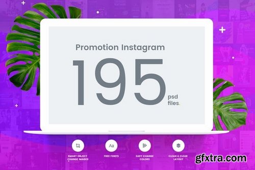 Promotion Instagram Banners Ads - 195 PSD