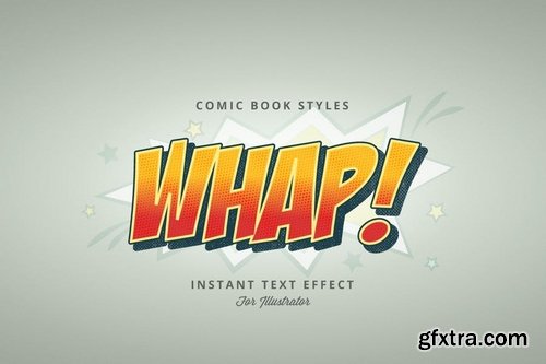 GraphicRiver - Comic Book Styles for Illustrator V4 21713118