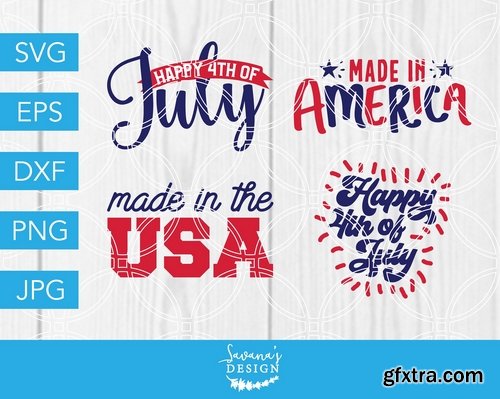 CM - 4th of July SVG Bundle July Fourth 2493329