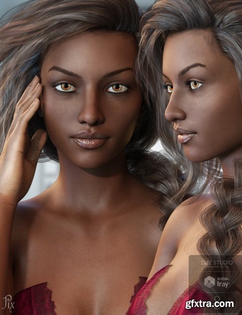 Daz3D - Pix Onyx for Genesis 8 Female