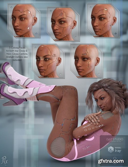 Daz3D - Pix Onyx for Genesis 8 Female