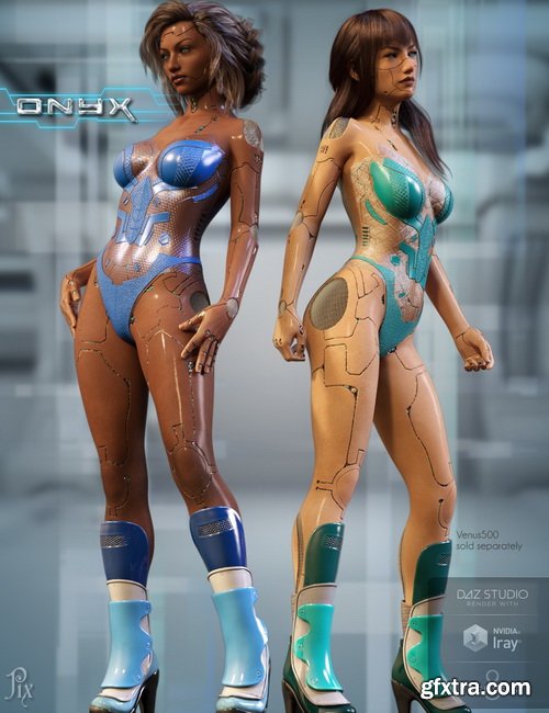 Daz3D - Pix Onyx for Genesis 8 Female