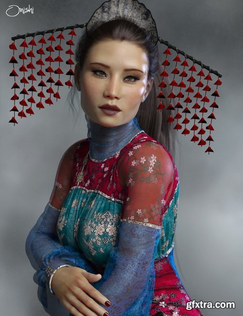 Daz3D - PS Onishi for Genesis 8 Female & Victoria 8