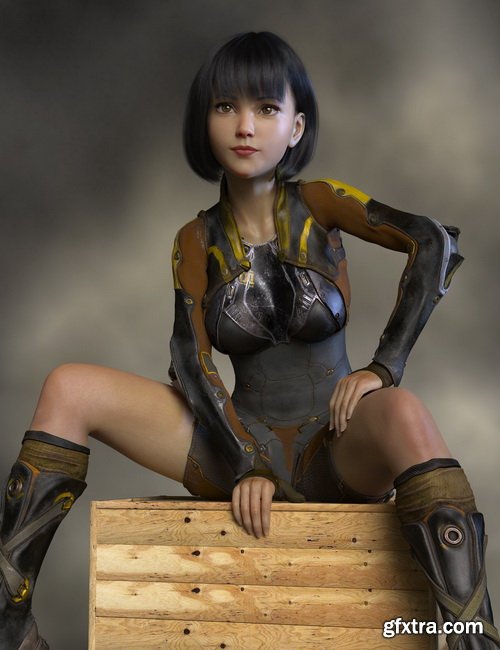 Daz3D - Pix Braelyn for Genesis 8 Female & Aiko 8