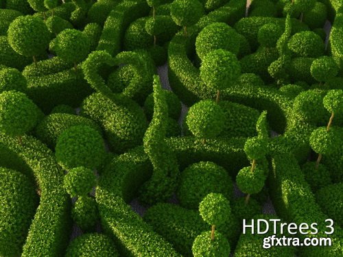 HD Trees Vol 3 for Cinema4D