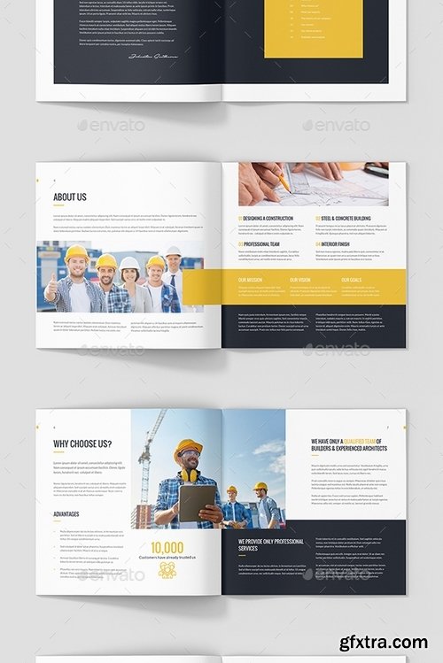 GraphicRiver - BuilderArch – Construction Company Profile Square 22012386