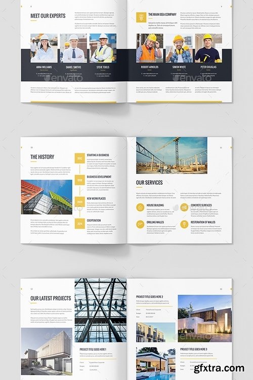 GraphicRiver - BuilderArch – Construction Company Profile Square 22012386