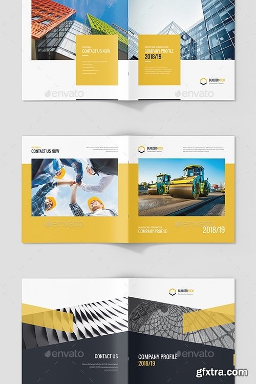 GraphicRiver - BuilderArch – Construction Company Profile Square 22012386