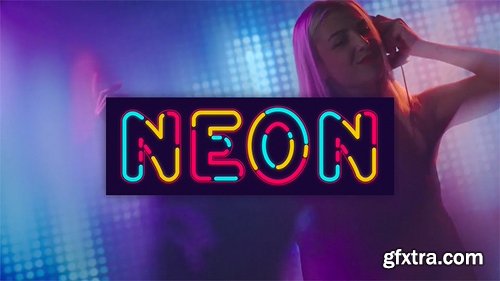 Videohive Neon Alphabet 20933440