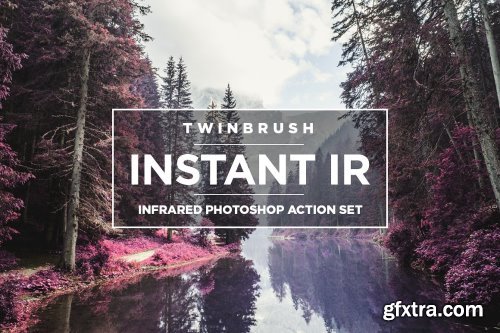 CM - IR Infrared Photoshop Action Set 980763