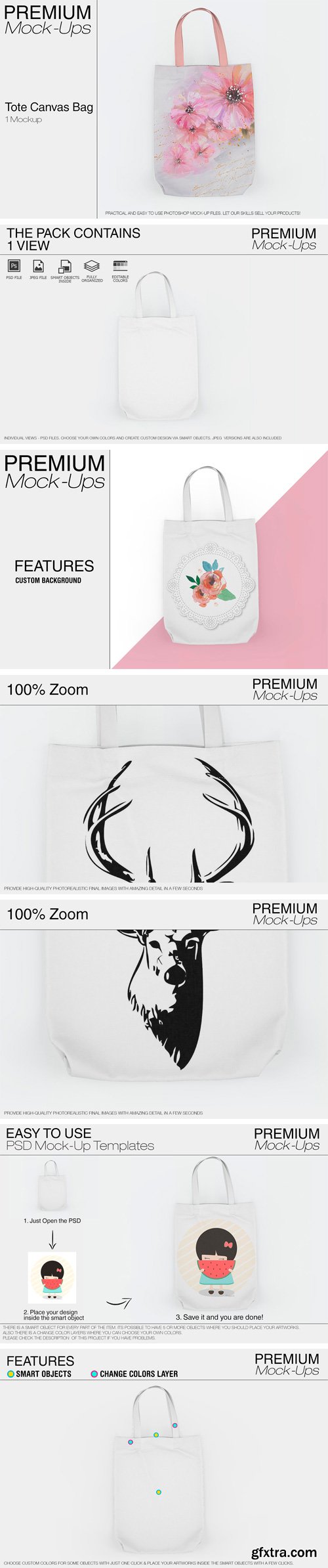 CM - Tote Canvas Bag Mockup 2334673