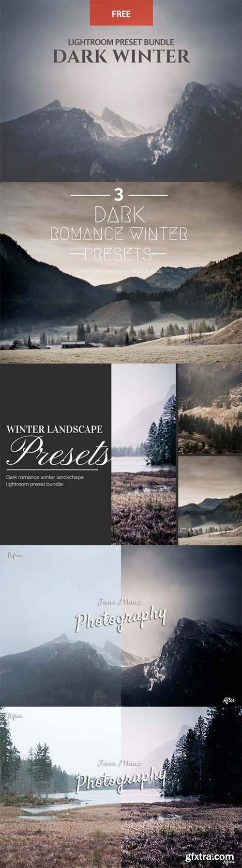 Dark Winter LR Presets Bundle