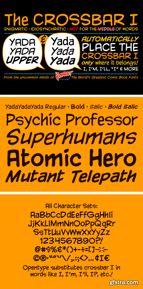 Yada Yada Yada Font Family