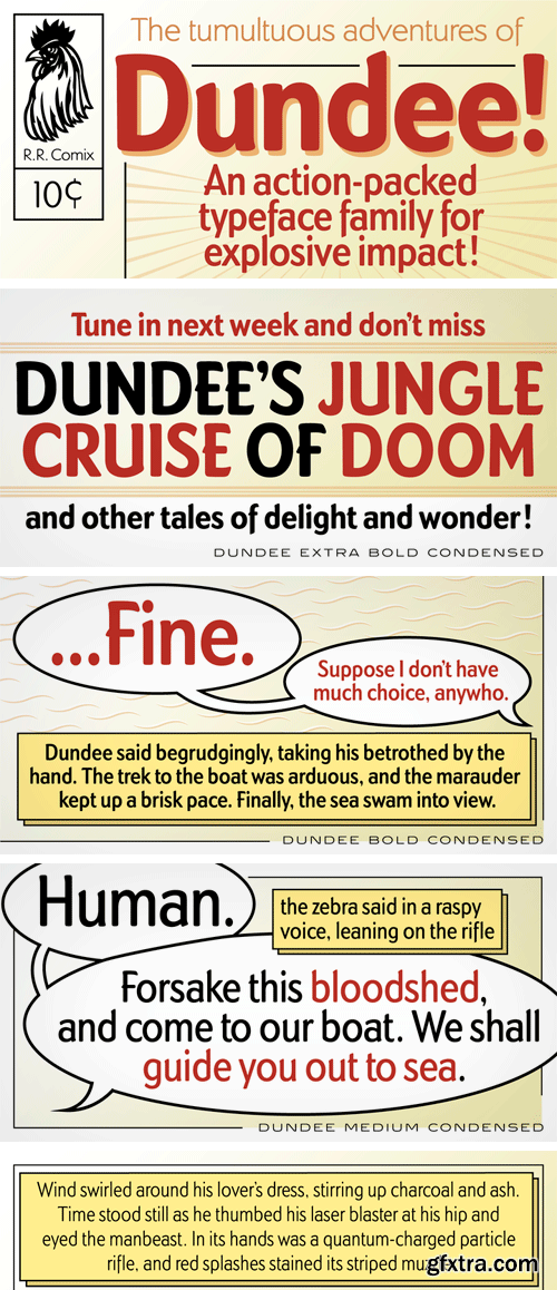 Dundee Font Family