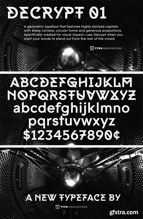 DECRYPT 01 Font