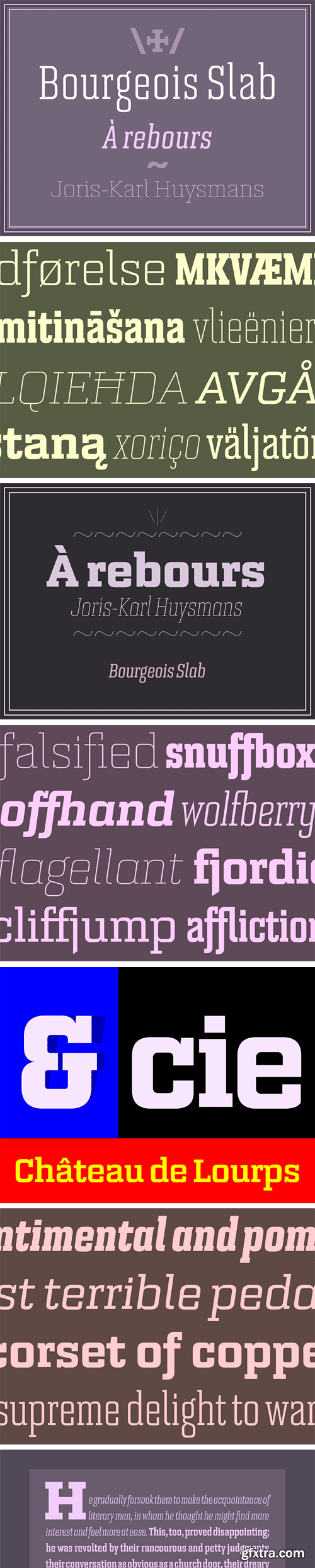 Bourgeois Slab Font Family