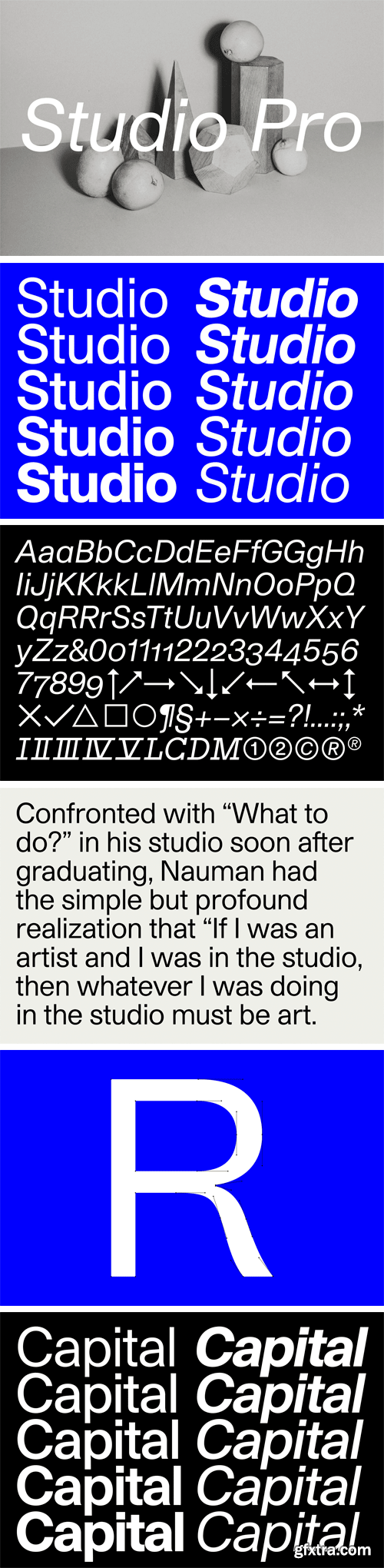 Studio Pro Font Family