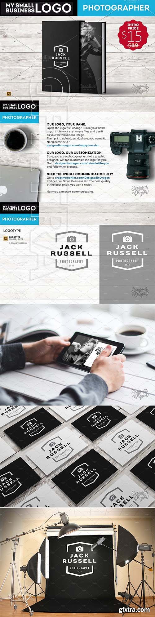 CreativeMarket - LOGO KIT - Photographer 2508649