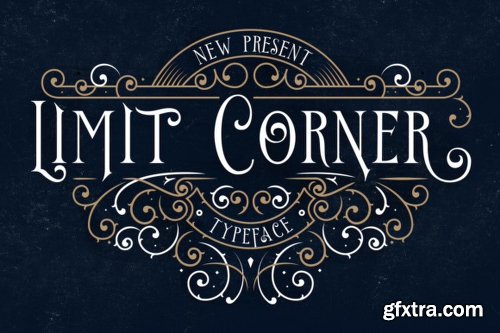 Limit Corner Font Family - 2 Fonts