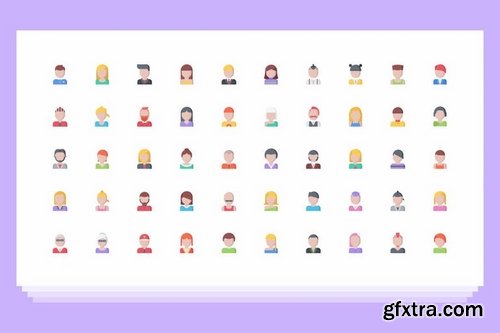 People 200 icons