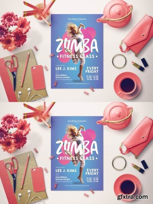 Zumba Fitness Flyer